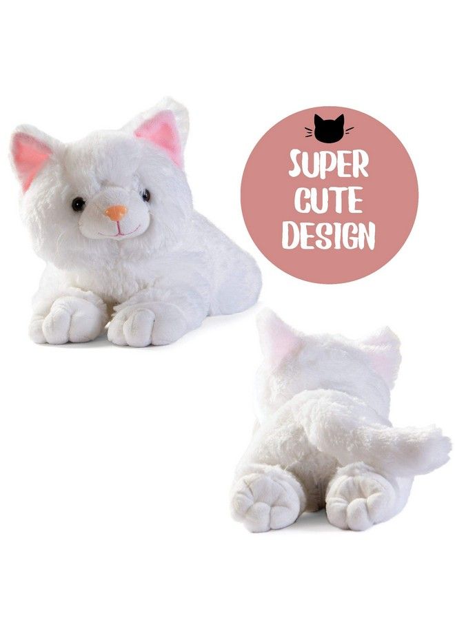 Prextex Plush Cat Toy With Zippered Pouch With 3 Little Plush Baby Kittens ; Plushlings Collection Soft Stuffed Animal Playset ; Great Gift Set For Baby Boy And Girl ; Party Favors  - Image 4