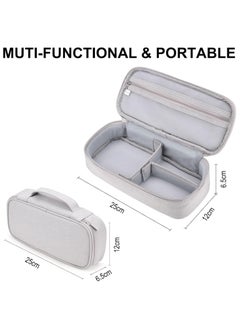 Generic Portable Electronic Accessories Bag Organizer, Travel Gadgets Storage Case Cable Organizer Pouch Compatible for Charger USB Cables SD Memory Cards Earphone Flash Hard Drive Phone Power Bank, M  - Image 3