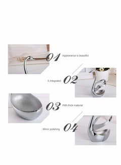 Excefore Stainless Steel Swan Base Dinnerware Cygnus Storage Shelf for Cake Salad Cocktail Dessert Marshmallow Forks, Small Forks, Table Forks, Pastry Forks  - Image 5