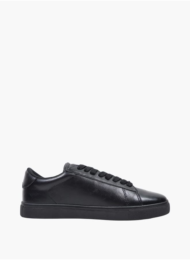GAP - Men's Panelled Sneakers with Lace-Up Closure - MEMPHIS - Image 1