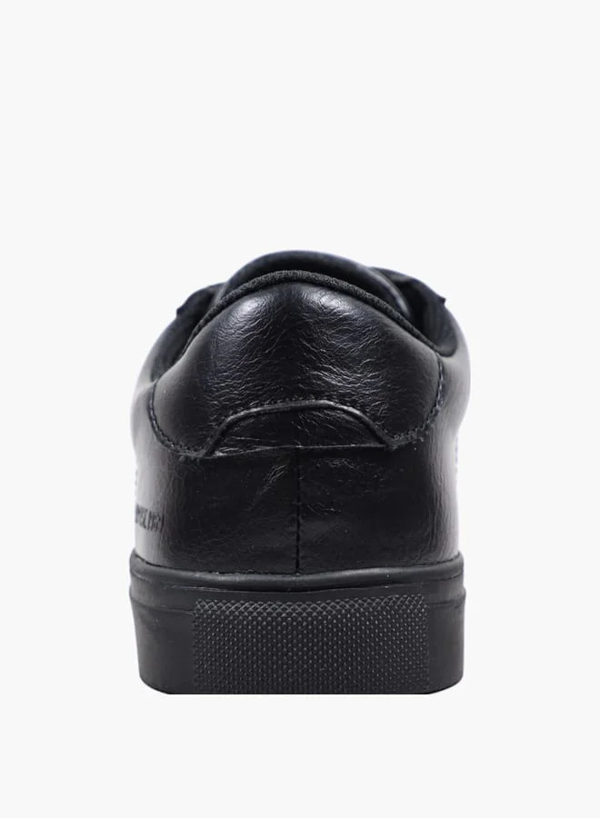 GAP Men's Panelled Sneakers with Lace-Up Closure - MEMPHIS