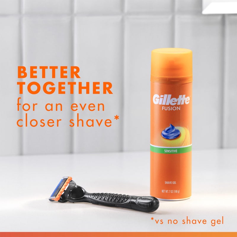 Gillette جيل شيف غيليت فيوجن 5 فائق الحساسية، 7 أونصة، عبوة من 6 - Image 4