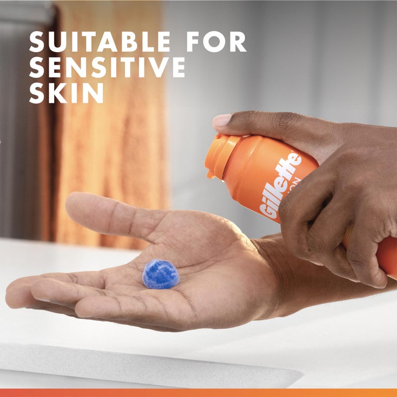 Gillette جيل شيف غيليت فيوجن 5 فائق الحساسية، 7 أونصة، عبوة من 6 - Image 5