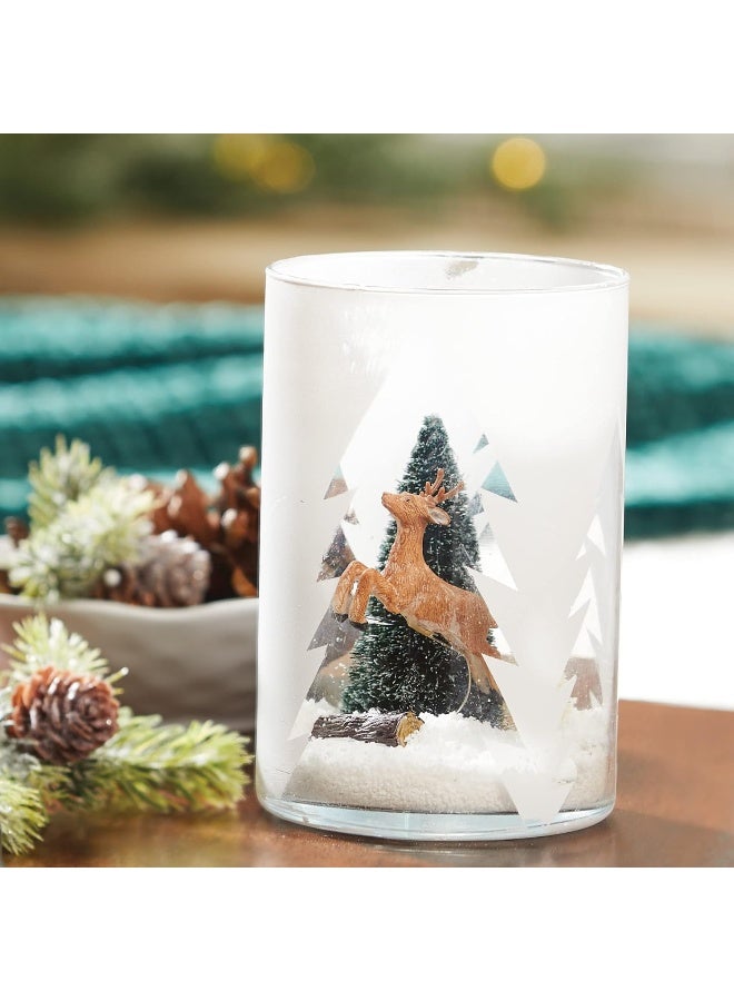 YANKEE CANDLE Balsam And Cedar Scented, Classic 22Oz Large Tumbler 2-Wick Candle  - Image 5