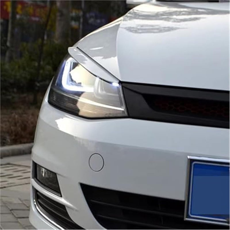 Vuzmode Headlight Eyebrow Trim for VW Golf 7 MK7 GTI - Image 3