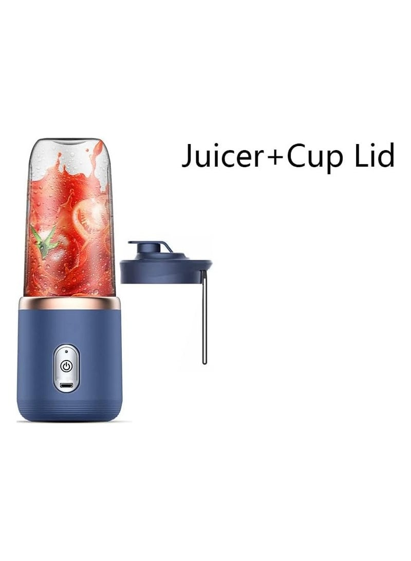 Portable Small Electric Juicer Stainless Steel Blade Juicer Cup Juicer Fruit Automatic Smoothie Blender Kitchen Tool  - Image 3