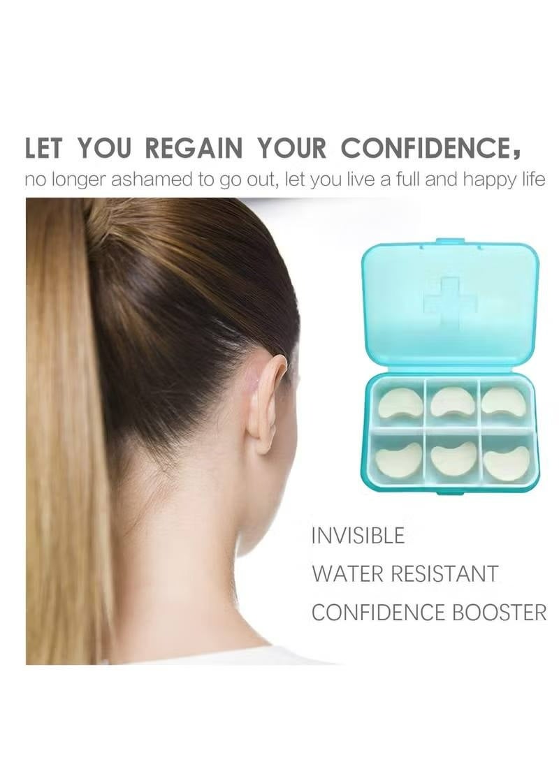 EELHOE 6 Pcs Waterproof Ear Correction Patches: Ear Reshaping and Support for Protruding Ears, Small Ear Effect - Image 3