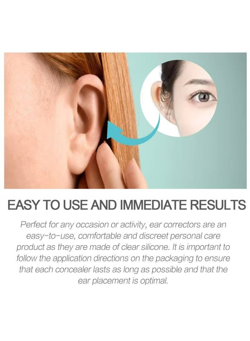 EELHOE 6 Pcs Waterproof Ear Correction Patches: Ear Reshaping and Support for Protruding Ears, Small Ear Effect - Image 2