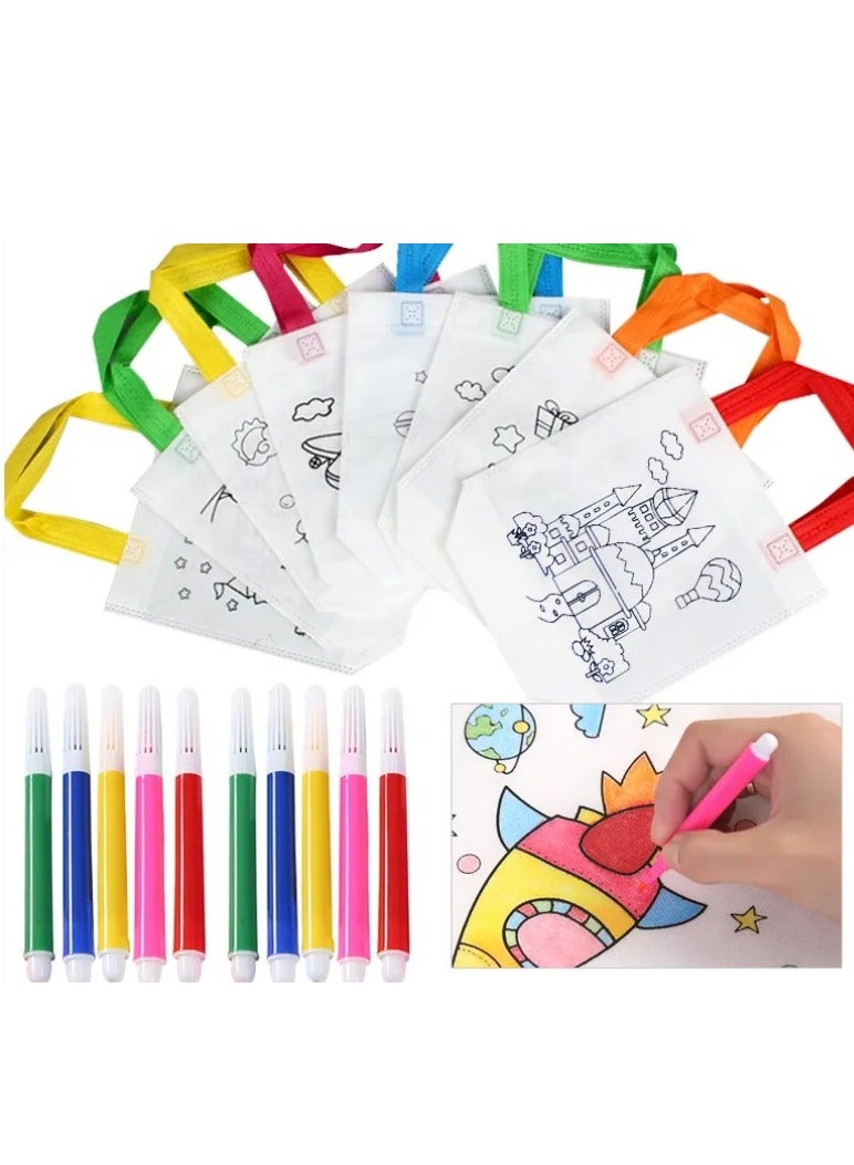 DIY Craft Bag Eco Friendly Non Woven Material for Kids Party  - Image 1