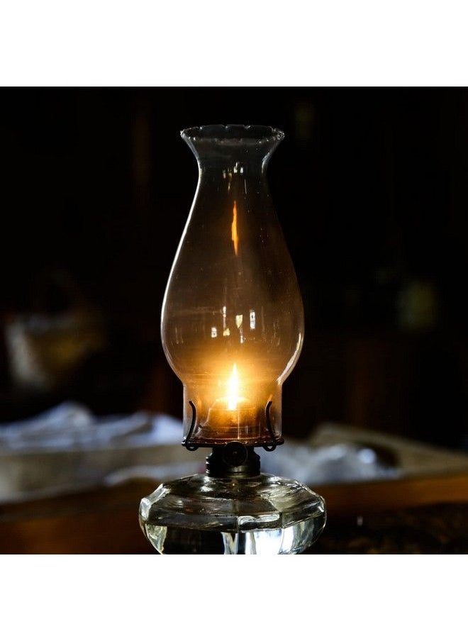 Toyvian - Oil Lamp Glass Replacement Glass Lamp Chimney Kerosene Lamp Chimney Chimney Transparent Glass Shade Lamp Glass Replacement Shade Vintage Oil Lamp Chimney Oil Lamps - Image 1