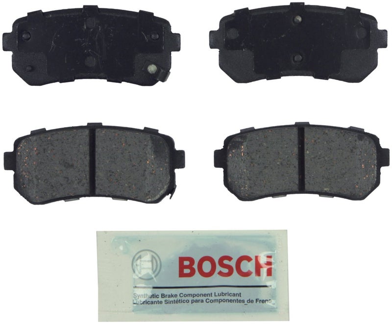 BOSCH BE1157 Blue Ceramic Disc Brake Pad Set - Compatible With Select Hyundai Accent, Elantra, Tucson; Kia Cadenza, Forte, Forte Koup, Forte5, Rio, Rio5, Sportage; REAR - Image 2