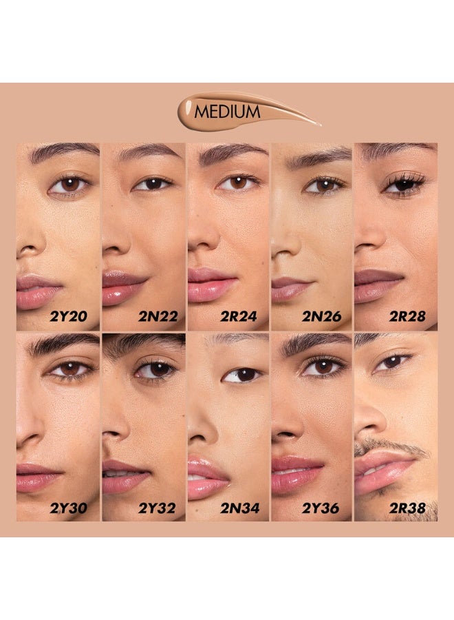 MAKE UP FOR EVER HD Skin Foundation - 2R24 - Sand Nude 30ml - Image 3