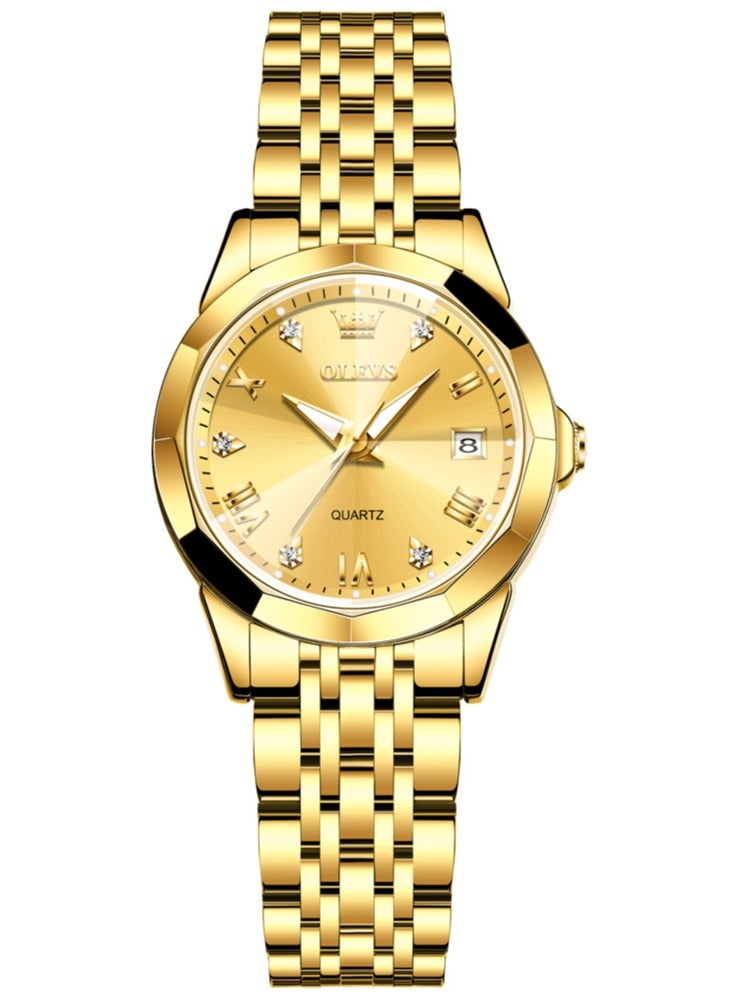 OLEVS Watches for Women Stylish Stainless Steel Water Resistant Quartz Analog Watch 9931 - Image 2