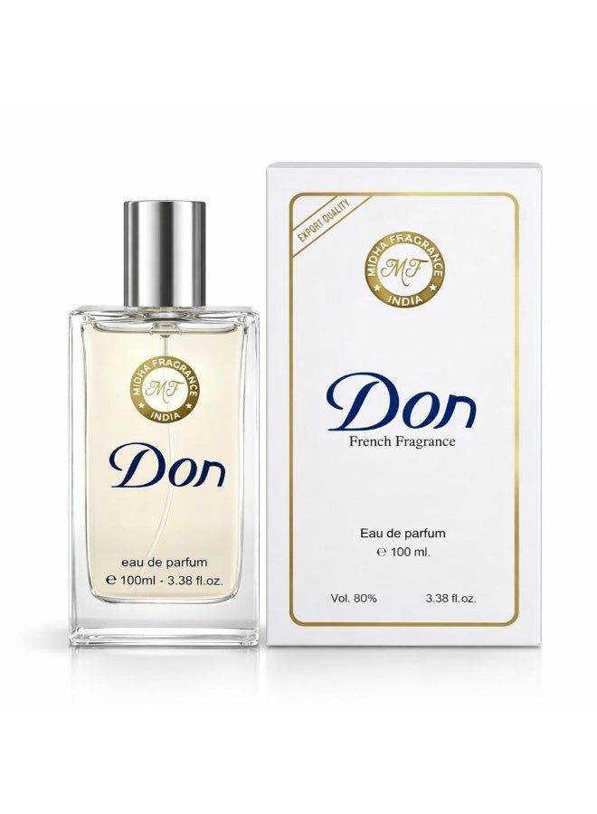 Don French White Perfume By Rafas Spray 100ML