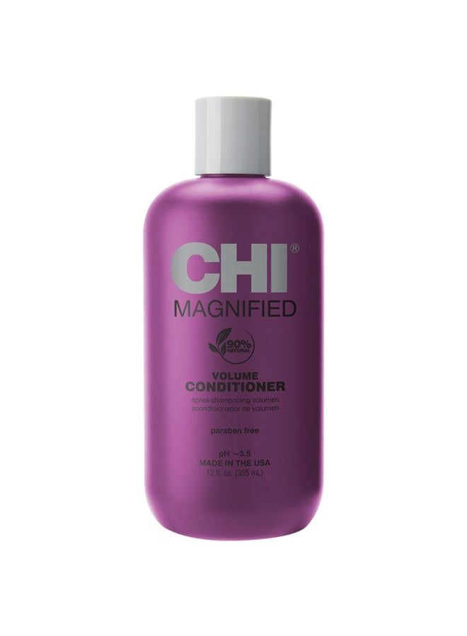 CHI بلسم مكثف للحجم، يعزز الحجم والجسم ويقوي الشعر، يفك تشابك الشعر، يرطب ويعالج الشعر، خالي من الكبريتات، 12 أونصة - Image 1