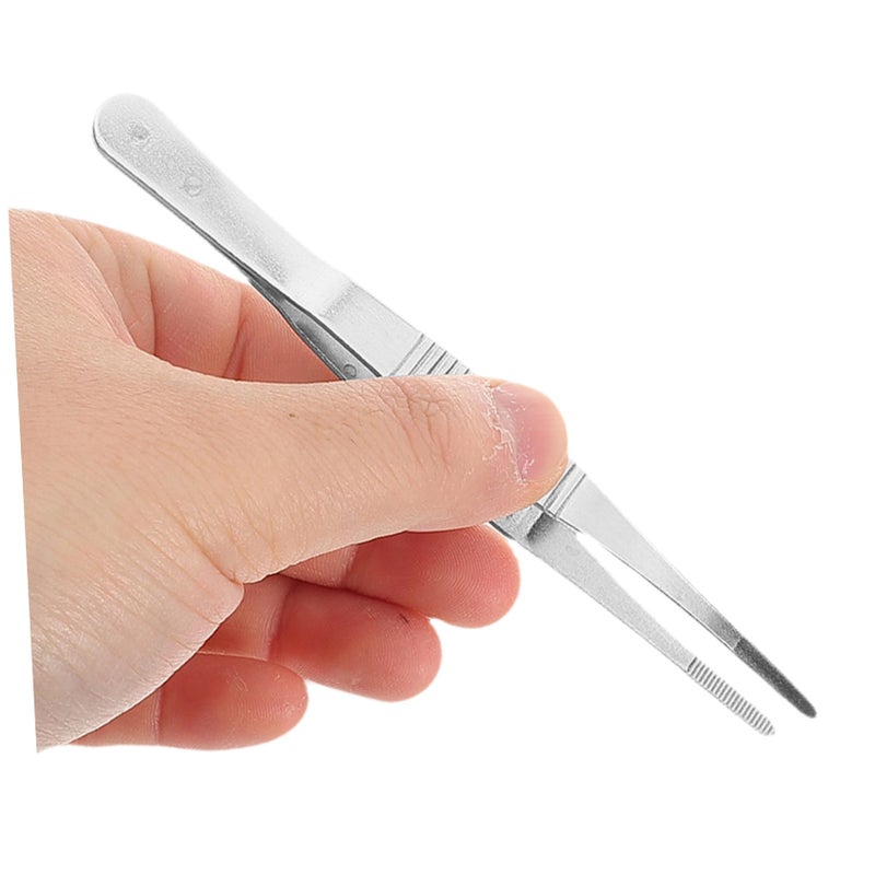 ملاقط الحواجب من الفولاذ المقاوم للصدأ ذات رأس دقيق لإزالة شعر الوجه - Image 5