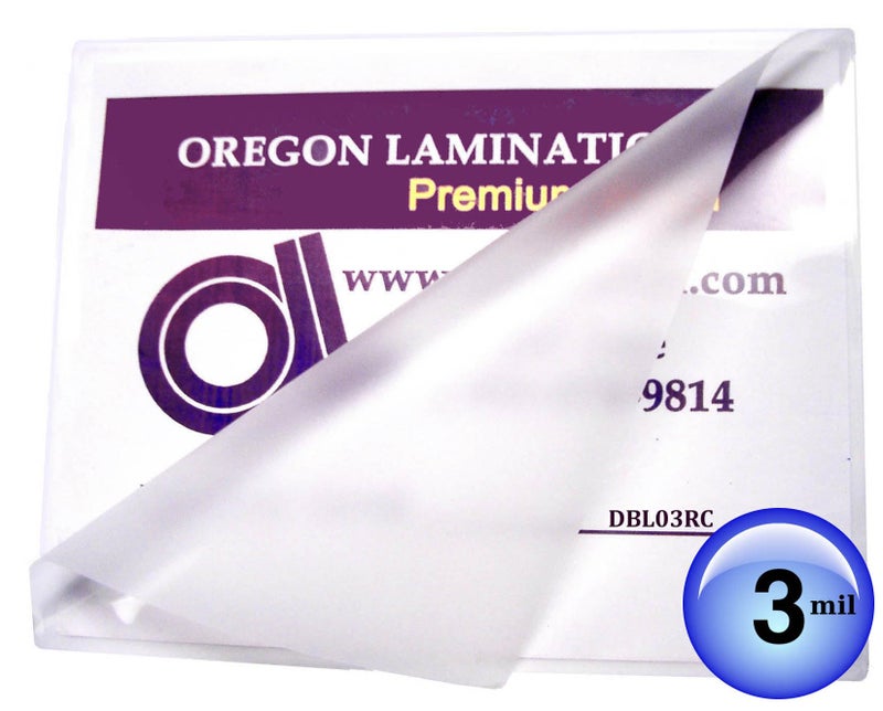 Oregon Lamination Heat Activated Laminating Pouches 11.5” x 17.5” x 3 mil (292mm x 445mm x 75 microns Thick) for up to 11.25” x 17.25” Sheets [pk of 100] Double Letter/Small Menu Size, Clear Gloss - Image 2