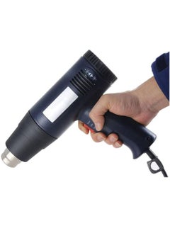 Generic Professional Variable Temperature Control Heat Gun With Accessories For Packing Material And Home Decoration Black  - Image 1