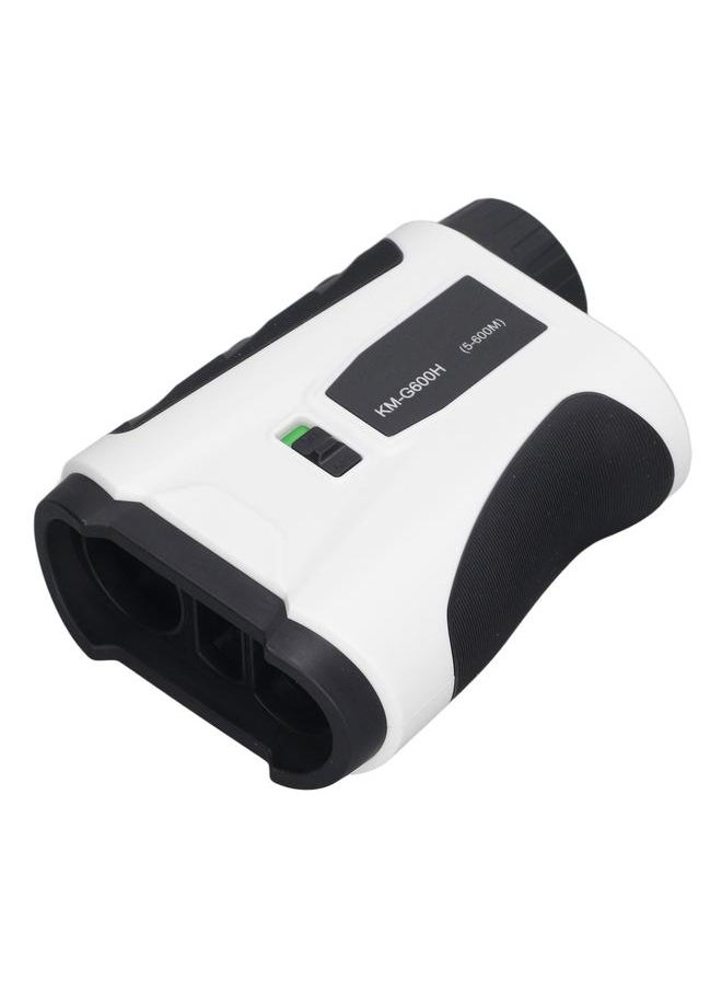 Thoraya 600m Range Finder with Slope Switch High Accuracy Portable Rechargeable Laser Distance Single Barrel Range Finder for Professional Golfers White  - Image 5