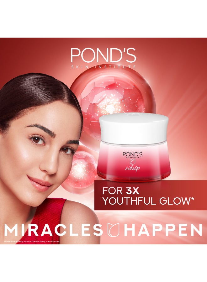 POND'S Age Miracle Anti Aging Whip Cream, with Hexyl Retinol for Youthful, Glowing Skin, 50g - Image 5