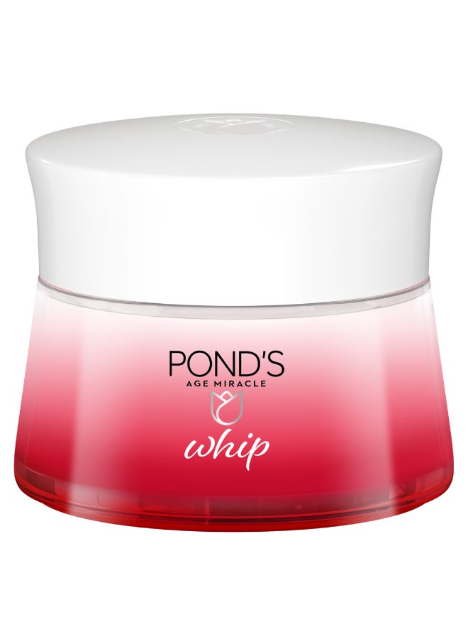 POND'S Age Miracle Anti Aging Whip Cream, with Hexyl Retinol for Youthful, Glowing Skin, 50g - Image 1