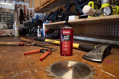 STA-BIL Blade Guard - Premium Lubricant, Helps Maintain Edge, Will Not Harm Plants, Protects Against Rust and Corrosion, Safe for Use On Gas Electric Equipment, 12oz (22503), Orange - Image 4