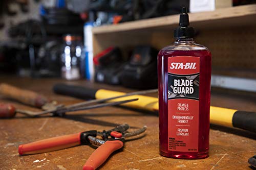 STA-BIL Blade Guard - Premium Lubricant, Helps Maintain Edge, Will Not Harm Plants, Protects Against Rust and Corrosion, Safe for Use On Gas Electric Equipment, 12oz (22503), Orange - Image 5