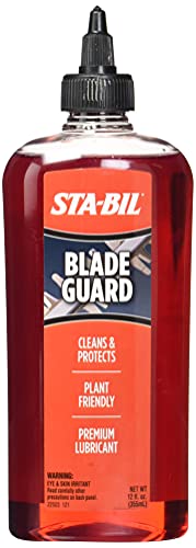 STA-BIL Blade Guard - Premium Lubricant, Helps Maintain Edge, Will Not Harm Plants, Protects Against Rust and Corrosion, Safe for Use On Gas Electric Equipment, 12oz (22503), Orange - Image 1