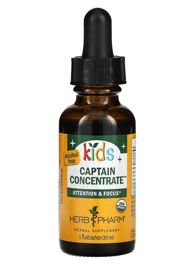 HERB PHARM - Kid's Captain Concentrate Alcohol Free 1 fl oz (30 ml) - Image 1