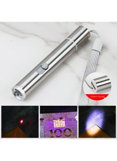 Generic Multi-Functional Laser Cat Teaser - Rechargeable with Three Lights and Five Patterns Laser Toy for Cats 