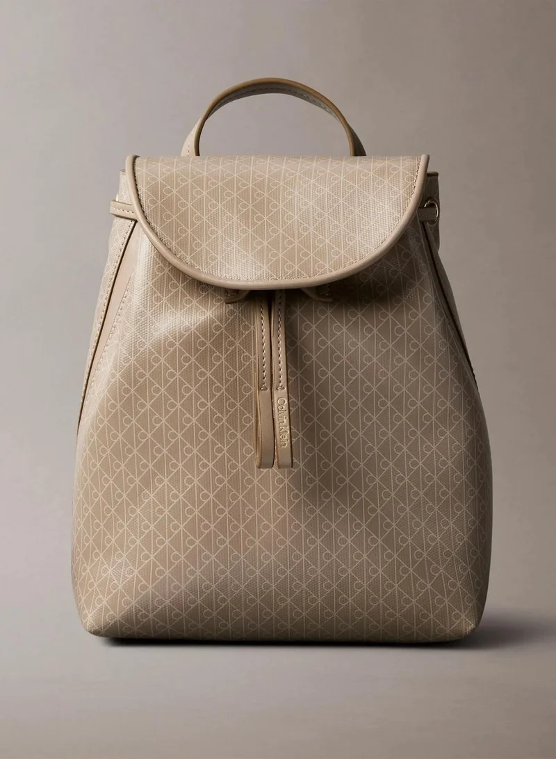 Allover Emblem Logo Mini Backpack