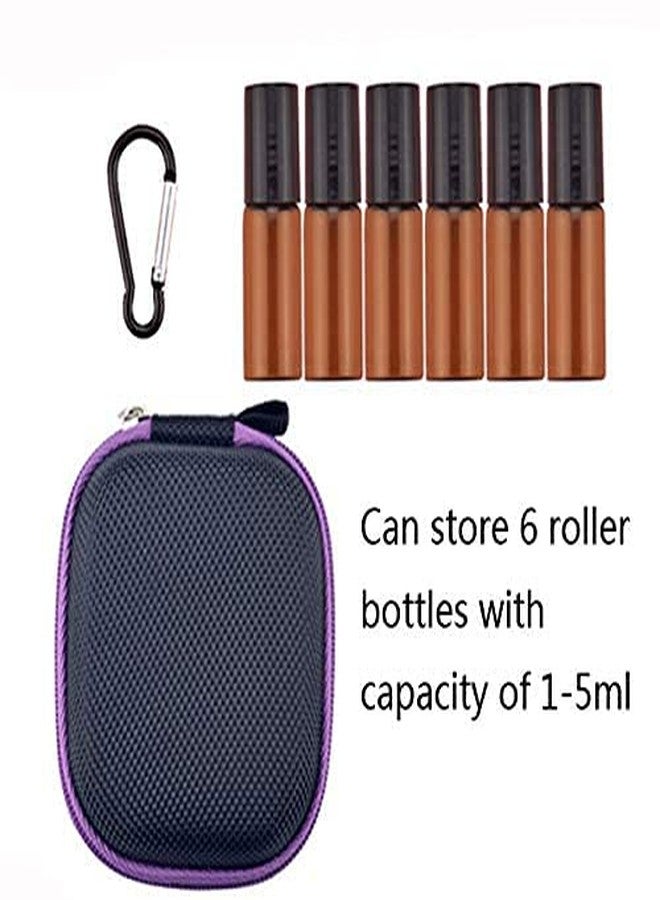 ericotry 3Pcs Portable Essential Oil Travel Bags Mini Essential Oil Carrying Shell Cases Double-Layer Organizer Fits 1ML- 5ML Roller Bottle for Crarry on and Travel - Image 5