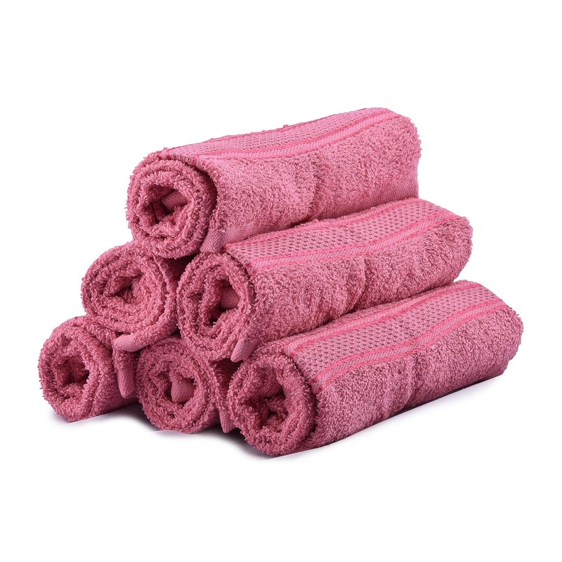 Space Fly Space Fly SILVERLINE Love Touch Very Soft Fresh Loom 300 GSM 100 Cotton Face Towel Hanky for Men Face Towel for Women Towel Handkerchiefs for Women Baby face Towels Newborn 10 Pieces - Image 5