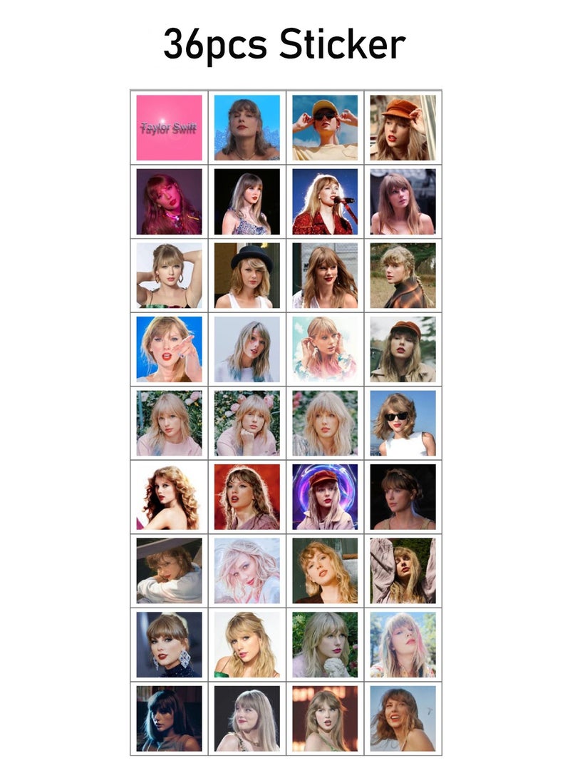 96-Piece Taylor Swift Photo Lomo Cards Stickers - Image 5