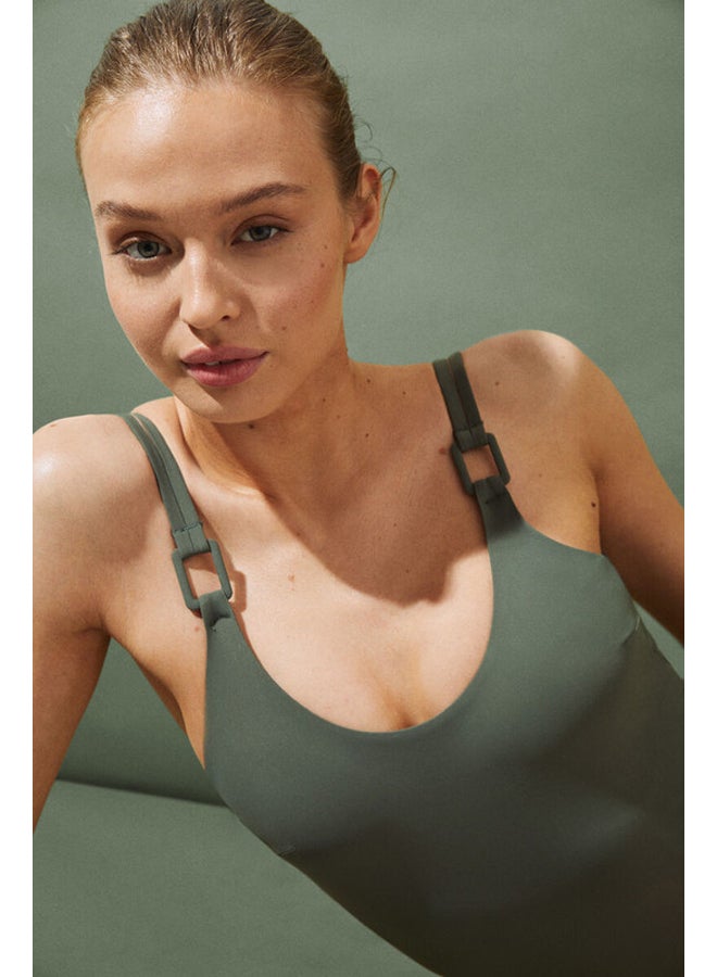 women'secret Shaper swimsuit with green washers  - Image 5