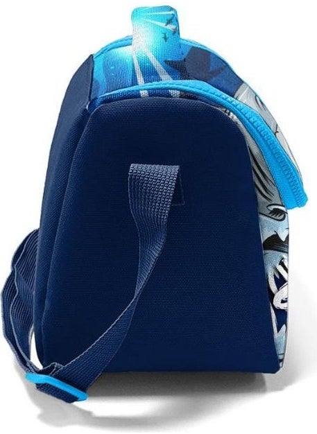 CORAL HIGH - Kids Navy Blue Shark Patterned Thermo Lunchbox 11722 - Image 1