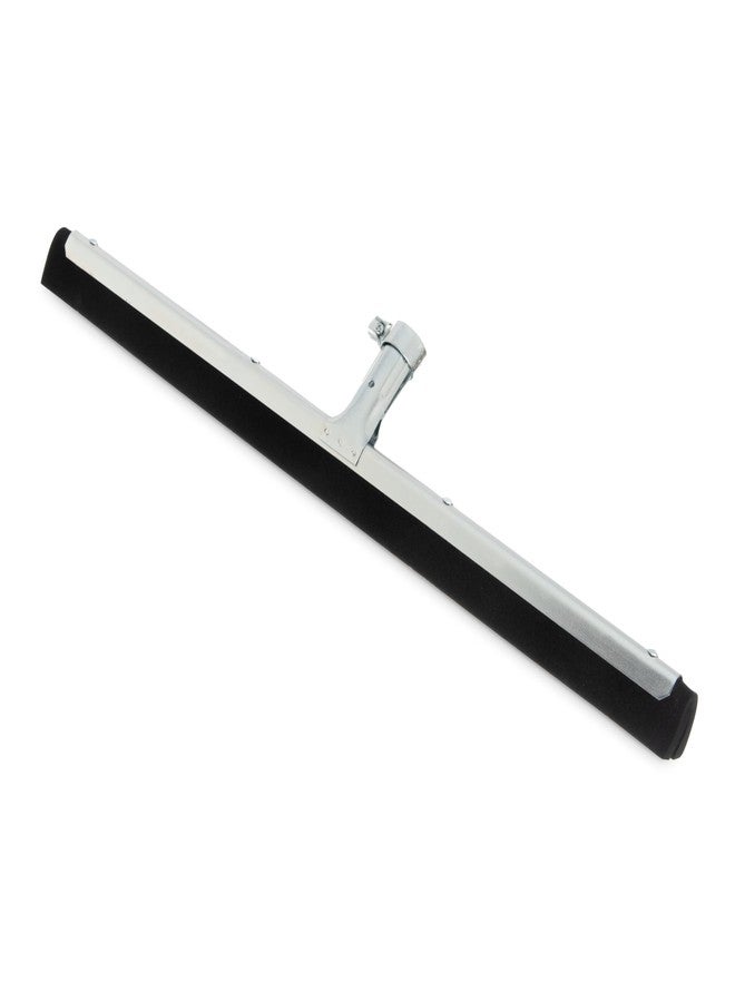 SPARTA Flo-Pac Double Foam Floor Rubber Squeegee Window Squeegee with Heavy Duty Steel Frame for Floor, Bathroom, Kitchen, Concrete, Tile, Garage, Commercial Use, 22 Inches, Black - Image 1