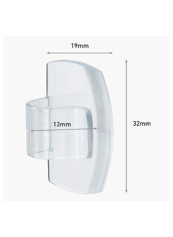 3M Command Clear Outdoor Light Clips 10 x 18 x 4 cm  - Image 2