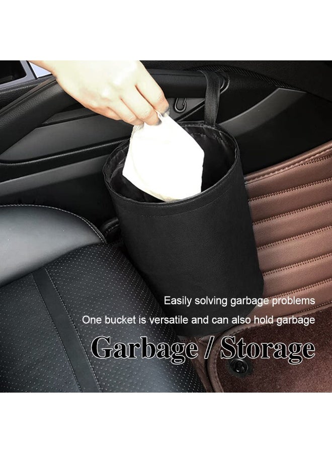 Foldable Waterproof Car Trash Bin – Multi-Purpose Leak-Proof and Washable Organizer to Keep Your Vehicle Clean, Practical Design for Front and Rear Seats - Image 3