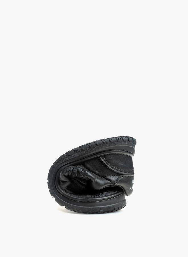 Pablosky Girls Hook & Loop Leather School Shoes - Image 5