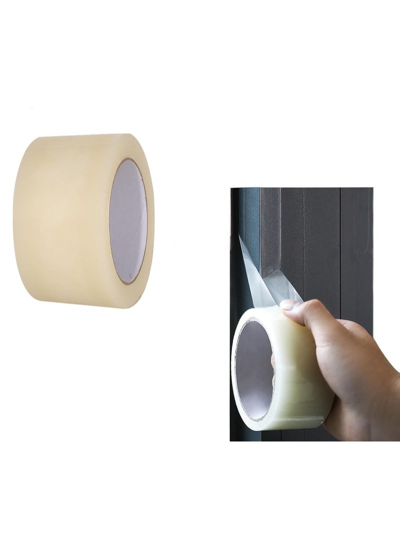 يوڠام شريط sealing ذاتي اللصق لزجاج النوافذ مقاس 5 سم × 10 م، شريط مقاوم للعوامل الجوية، شريط sealing قوي مقاوم للماء يُستخدم لمقاومة الهواء البارد، والمطر، والغبار، والرطوبة  - Image 1
