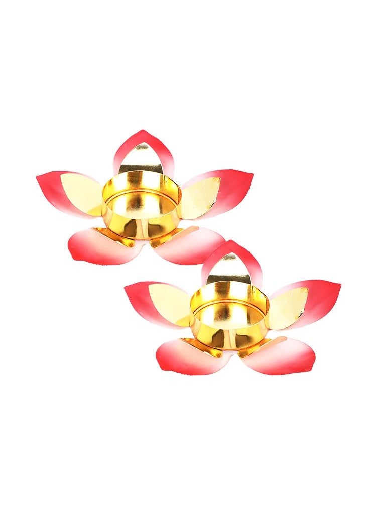 Madhoor Fancy Lotus Tealight Holder 12cm 