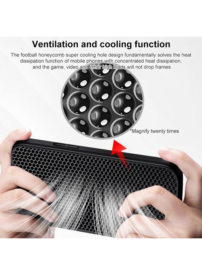 Zaboon Case For iPhone 13 Pro Max Honeycomb Radiating PC Phone Case - Image 3