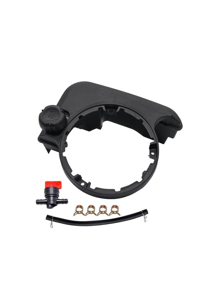 JDLLONG Gas Fuel Tank Fit for 699374 Gas Tank for John Deere for Troy Bilt for Craftsman More Replaces 494213 495224 499618 693377 Fuel Tank with Cap - Image 1