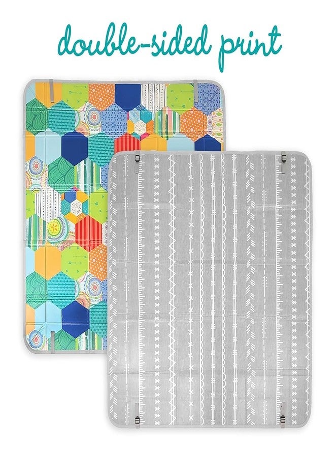 WENGTY Play Mat Baby Double Sided Waterproof Baby Mat Carpet Crawl Play Mat Kids Infant Crawling Mat Carpet Baby Gym Water Resistant Baby Play & Crawl Mat (150cmx150cm, 6mm Thickness) - Image 3