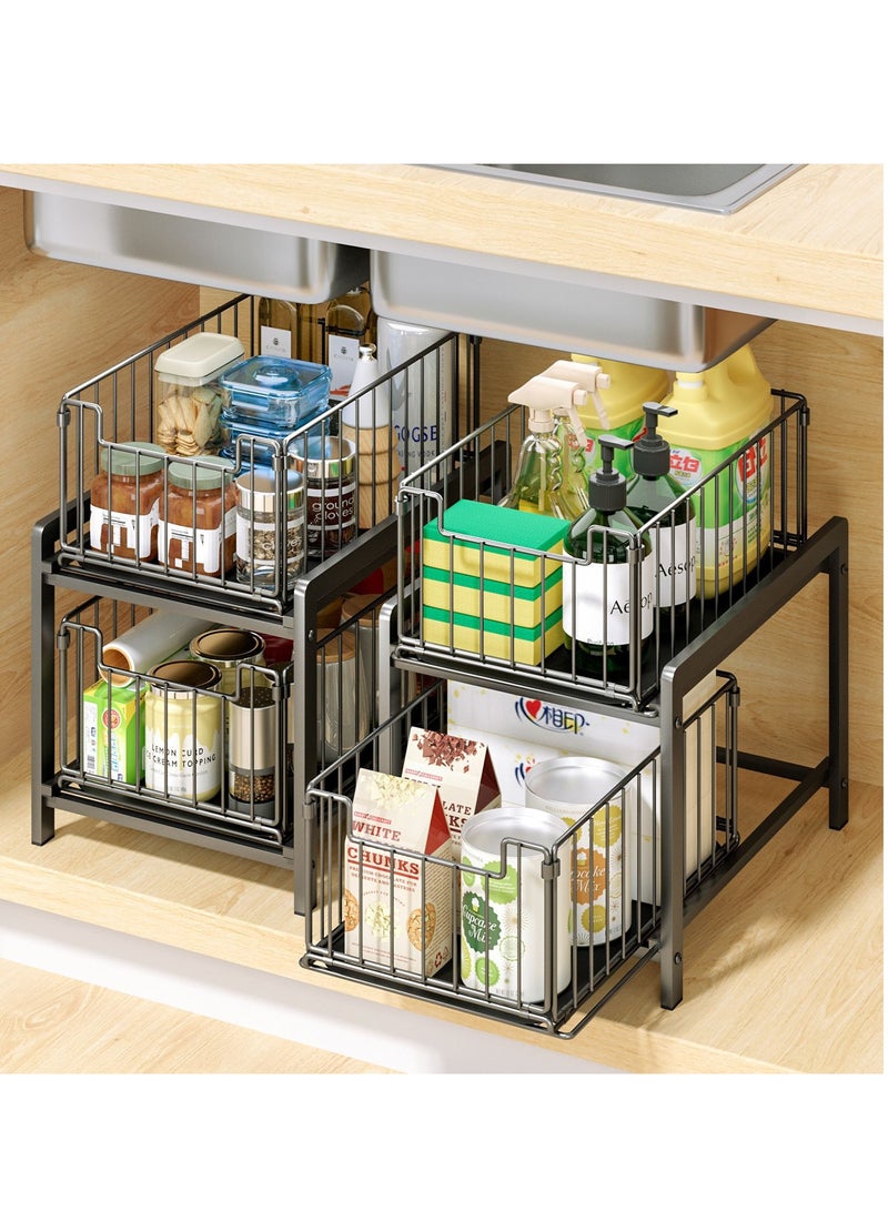 ميكسد متعددة الأغراض الصلب أعلى الجدول تخزين الرف مع انزلاق درج التخزين يمكن أن تكون مكدسة في سحب نوع الحوض السفلي الجرف . - Image 5