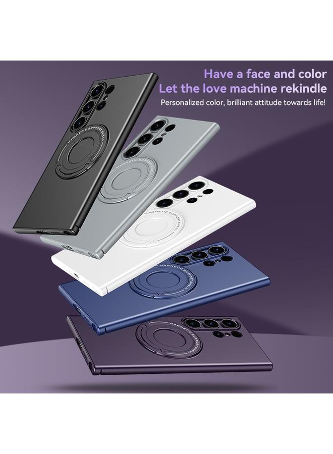 S-TOP Case For Samsung Galaxy S24+ 5G Matte Magsafe Magnetic Phone Case with Trolley Holder - Image 2