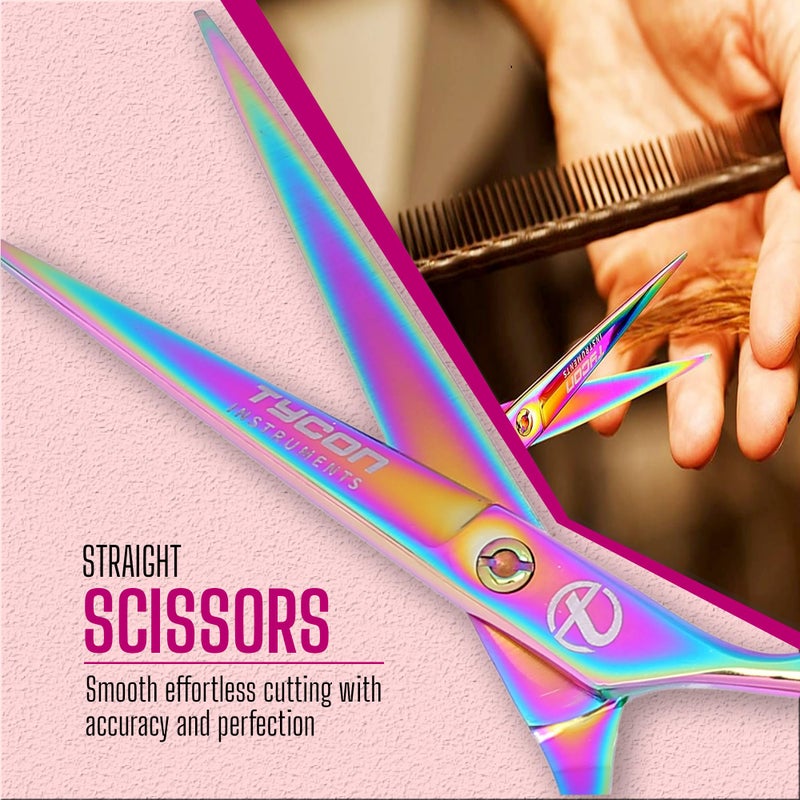 Tycon Instruments Tycon Hair Cutting Scissors Professional 6.5" â€“ Japanese Stainless Steel, 2.7" Razor Edge Blade Barber Scissors â€“ Ergonomic design - Precision Hair Scissors for Smooth Cutting - Salon & Personal Use - Image 3