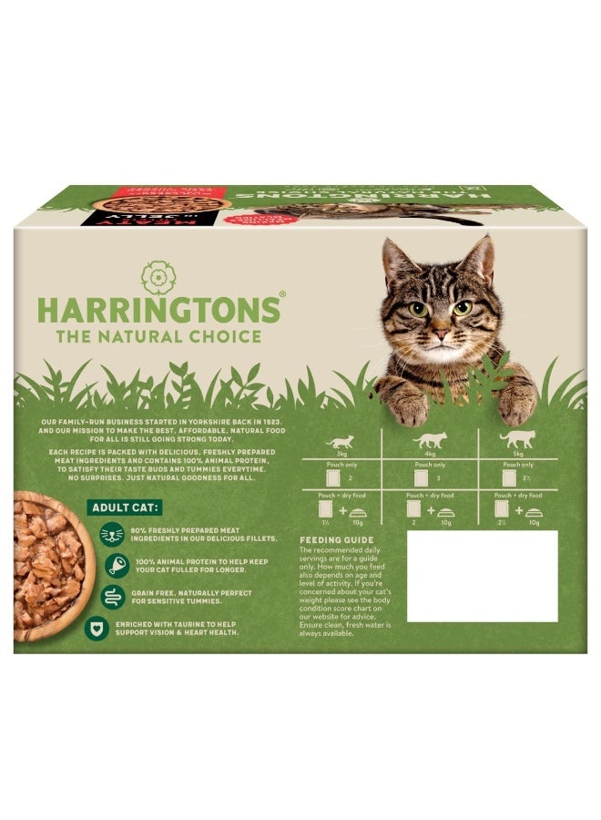 Harringtons Meat in Jelly Wet Cat Food Multipack - Image 2