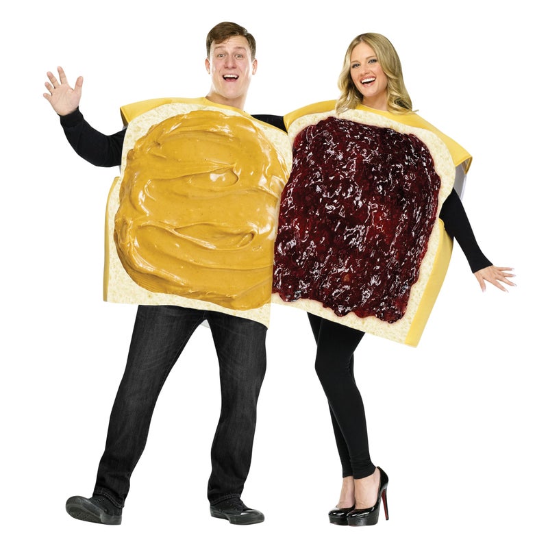 Fun World Peanut Butter And Jelly Adult Costume Set - Image 1